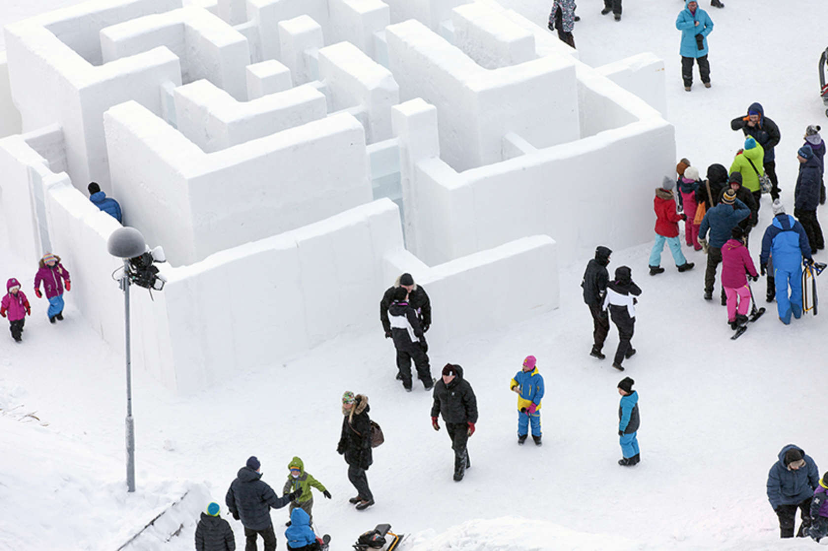 PinPin Studio Kiruna Winter Playground. Photo Christian Stromqvist PinPin Studio