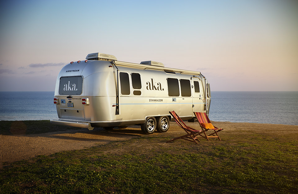 AKA hotels, in collaboration with Airstream 2 Go and California fashion designer Trina Turk, has a new room in their portfolio; a mobile one.