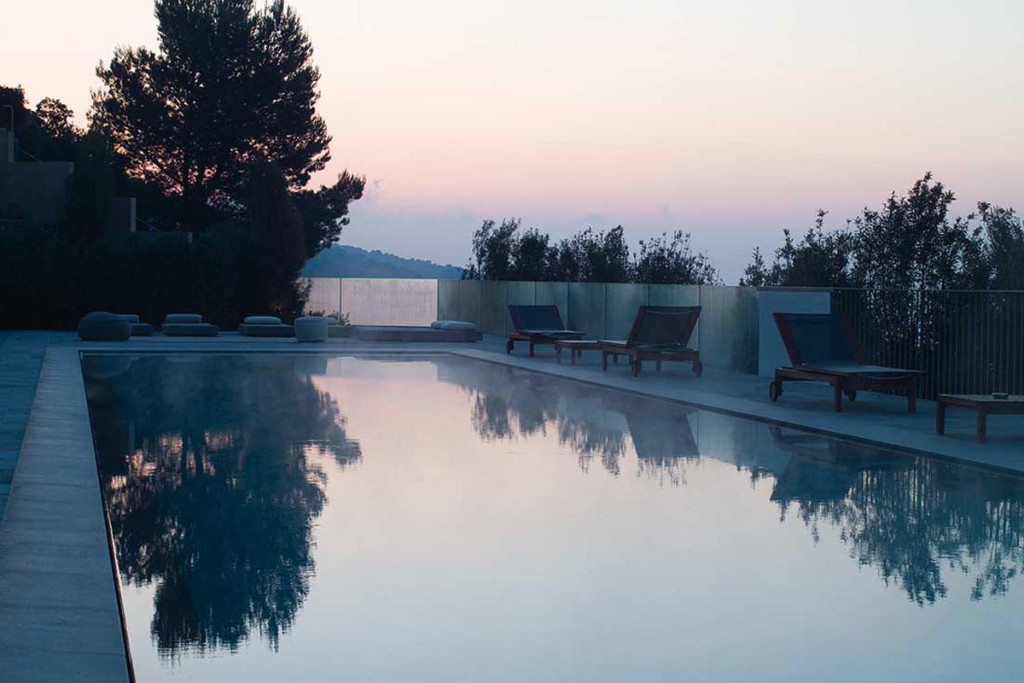 La Réserve Ramatuelle Hotel, Spa and Villas, is an amazing hideaway on top of private hill by the Mediterranean sea.