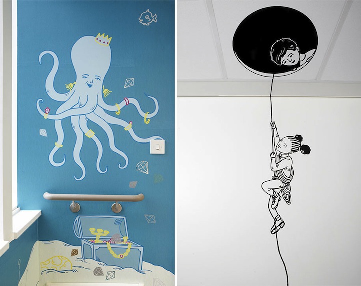 London Children’s Hospital Transformed by Fun Artwork