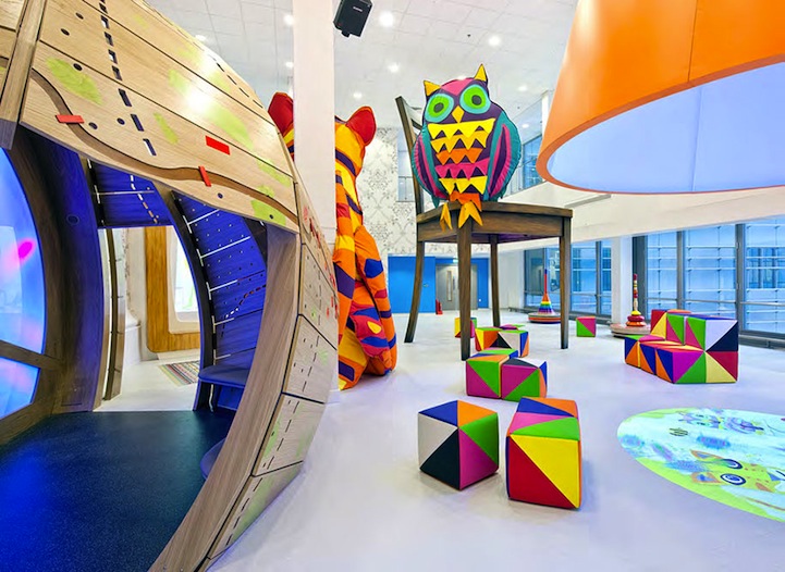 Activity Space (7th Floor) by  Cottrell and Vermeulen and Morag Myerscough