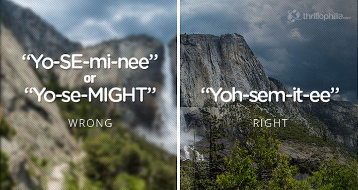 How to pronounce Yosemite.