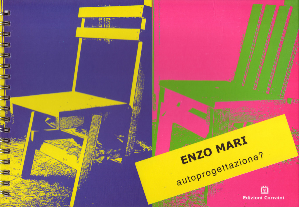 The 19 ‘do-it-yourself’ furniture designs, which the Italian Designer Enzo Mari published in his book ‘Autoprogettazione’ in 1974, marks a milestone in the comtemporary design history